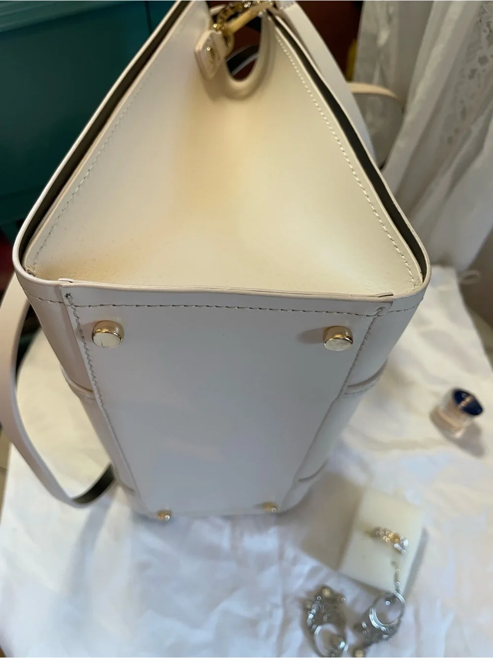 Kate Spade ♠️ New York Cream Arbor Hill Elodie Shoulder Bag